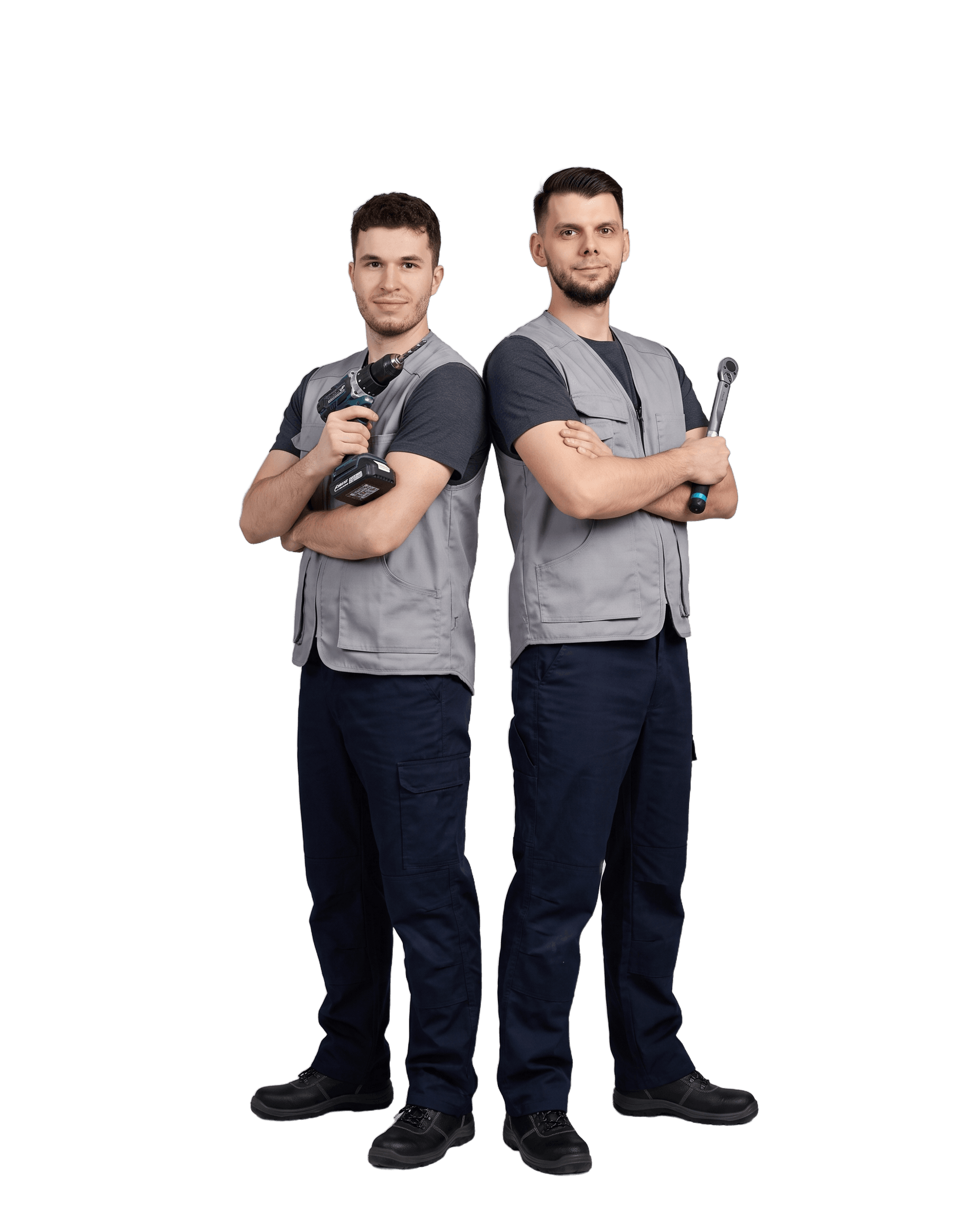 Michał Rybarczyk i Adrian Majczyk — inżynierowie montażowi PAS